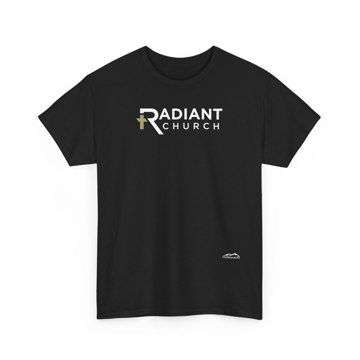 Radiant Church Unisex Cotton Tee | Comfortable Casual Wear, Faith-Based Apparel, Church Events, Gift for Believers, Everyday Style