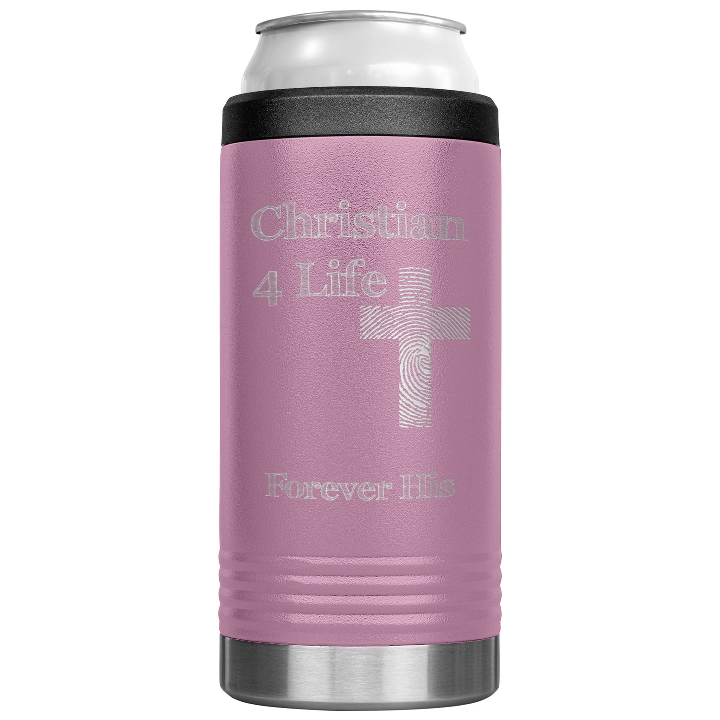 Christian4Life 12oz Cozie Insulated Tumbler Stainless Steel - Light Purple - Tumblers
