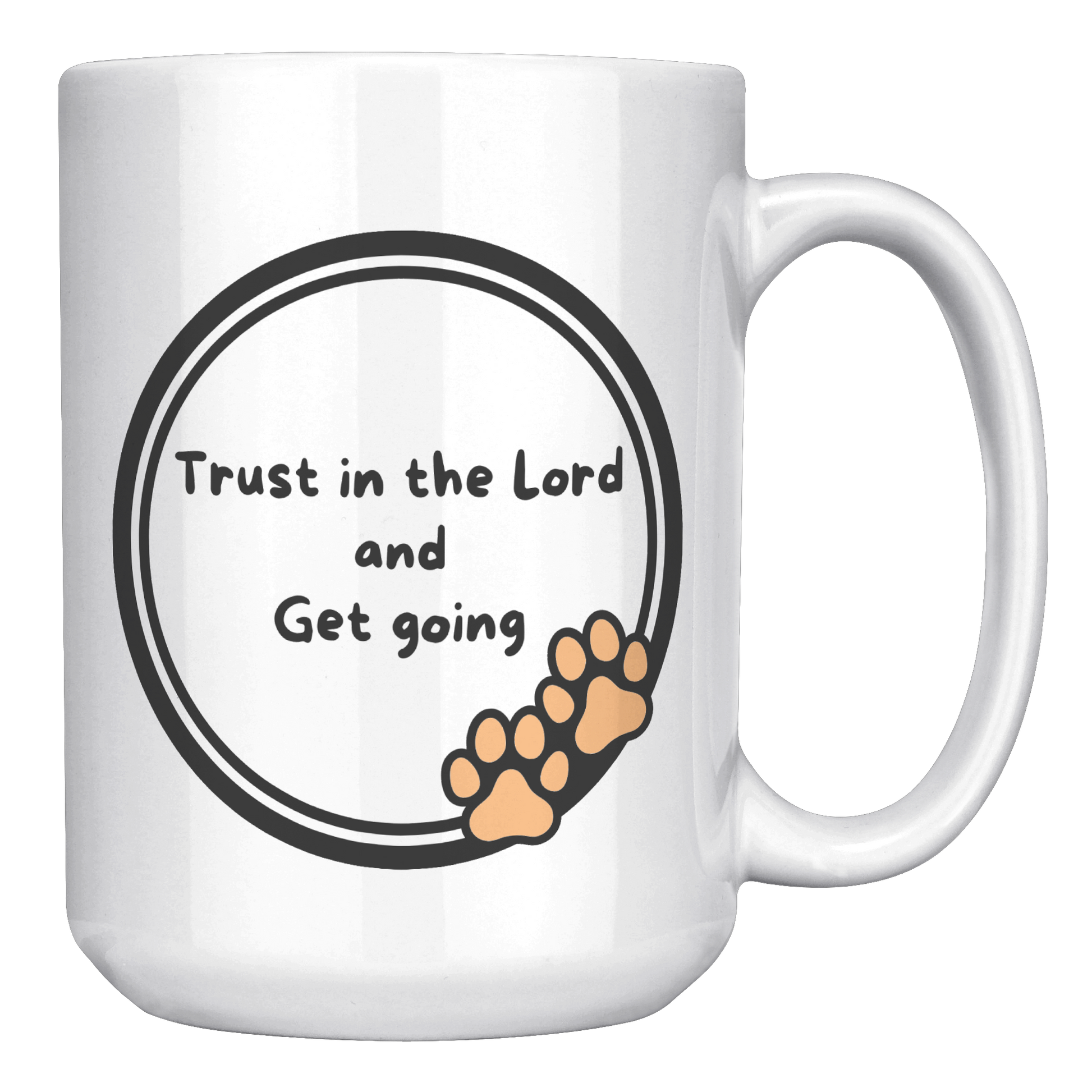 ’God never sleeps but I always want to’ 15oz Mug - inside color schemes - Mug