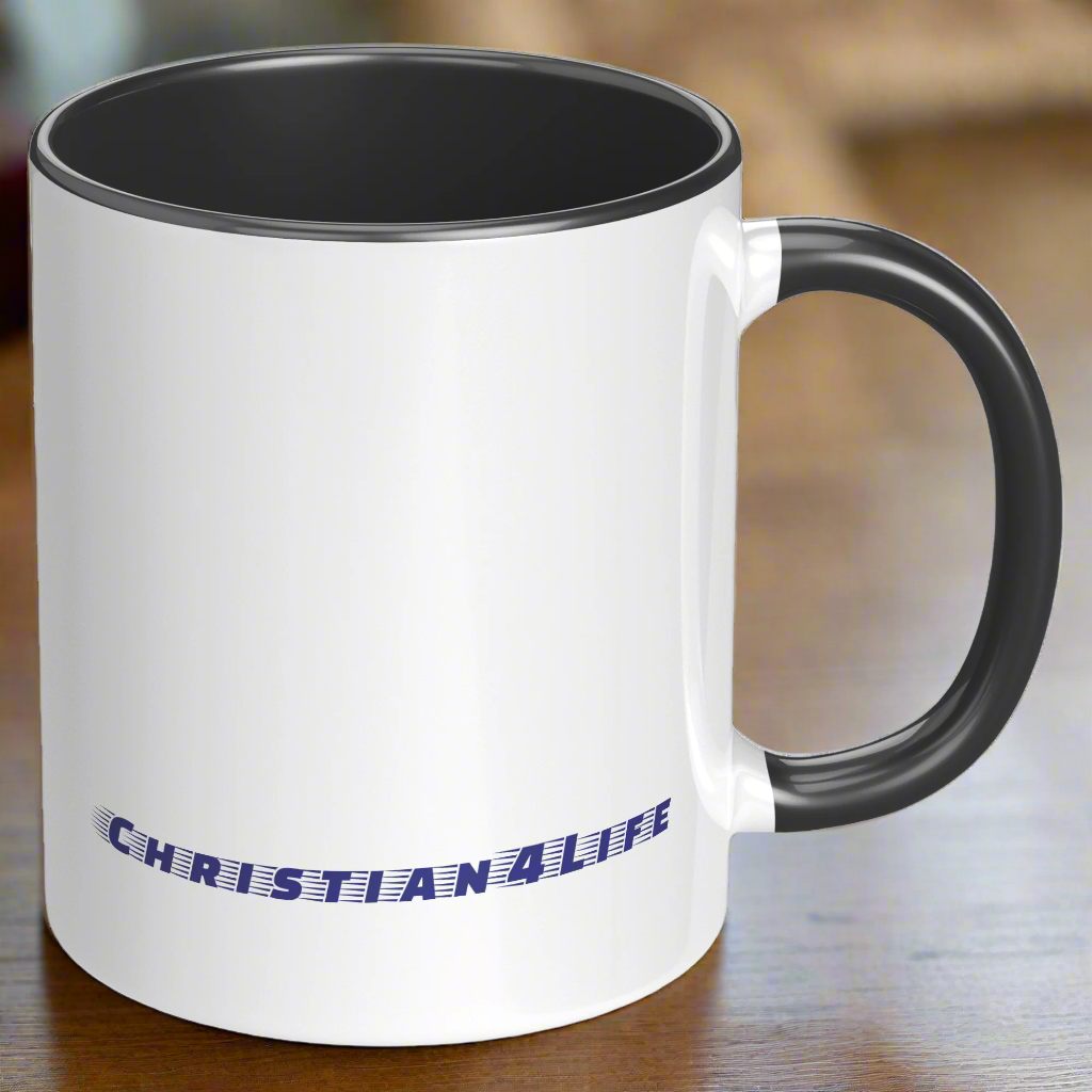 Christian Mug ’Man of God Hero to me’ A Gift for the God-Fearing Hero in Your Life - Mug