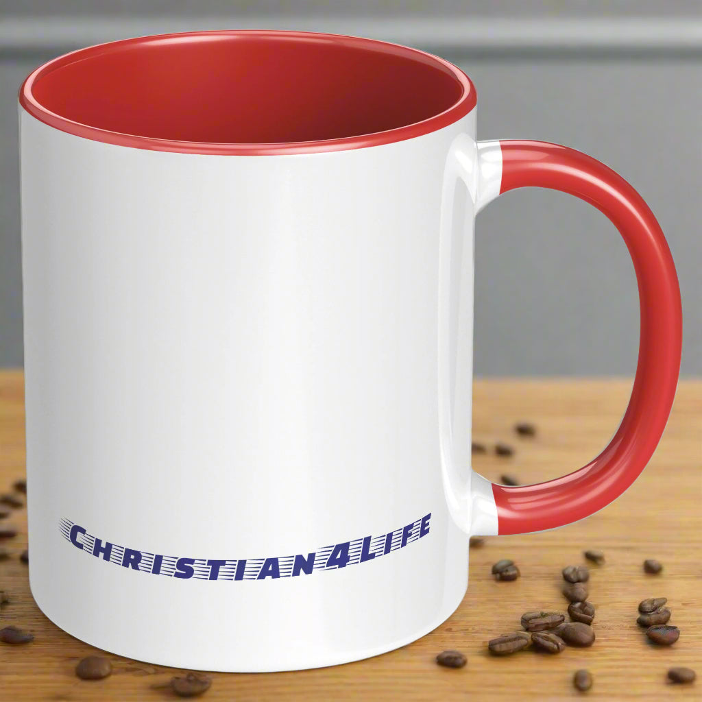 Christian Mug ’Man of God Hero to me’ A Gift for the God-Fearing Hero in Your Life - Mug