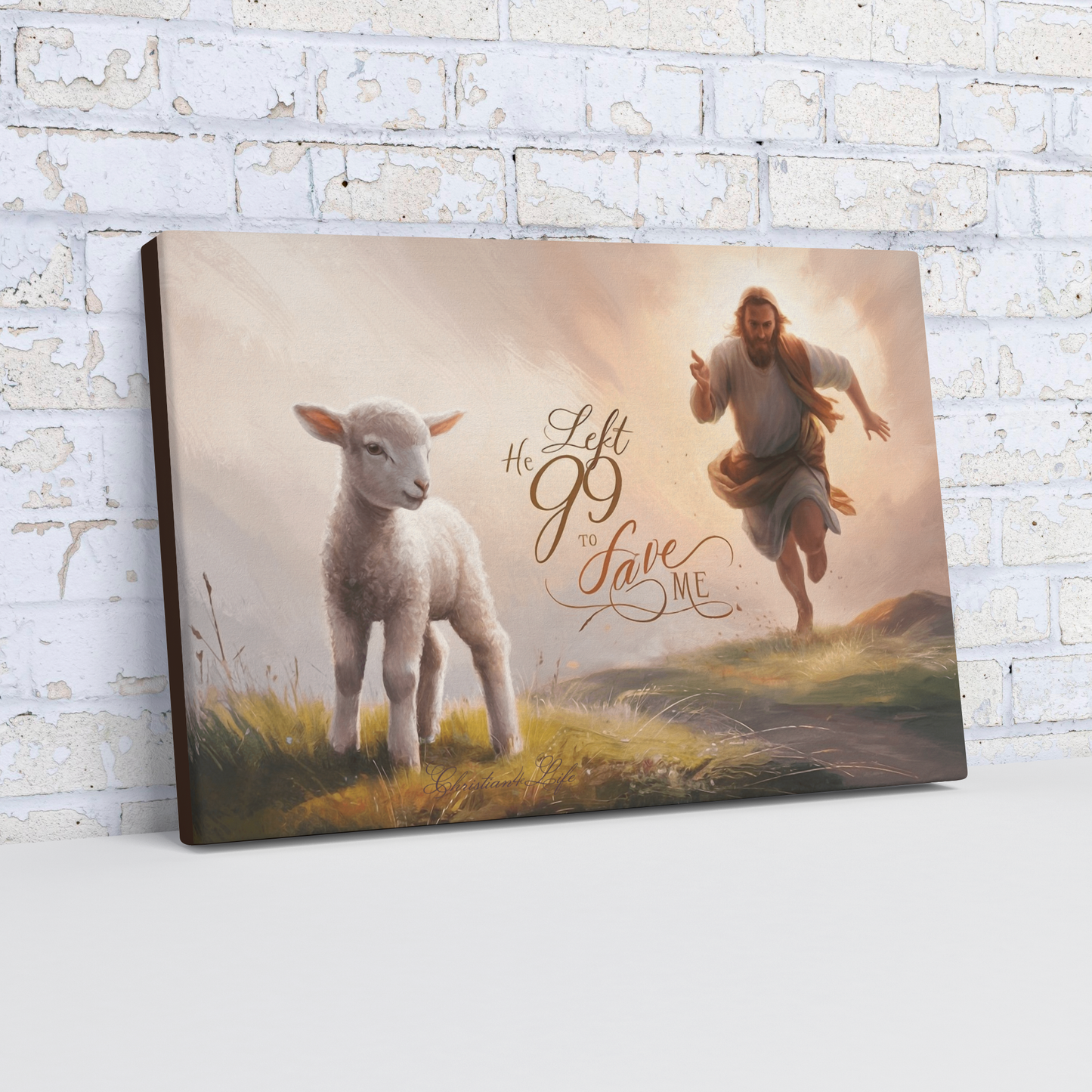 He_Left_99_to_Save_Me_Oil_style_Galler_Angle_Wall_Mockup.png