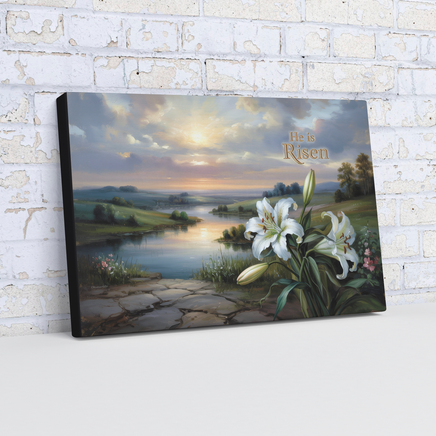 He_is_Risen_-_lily_Angle_Wall_Mockup.png