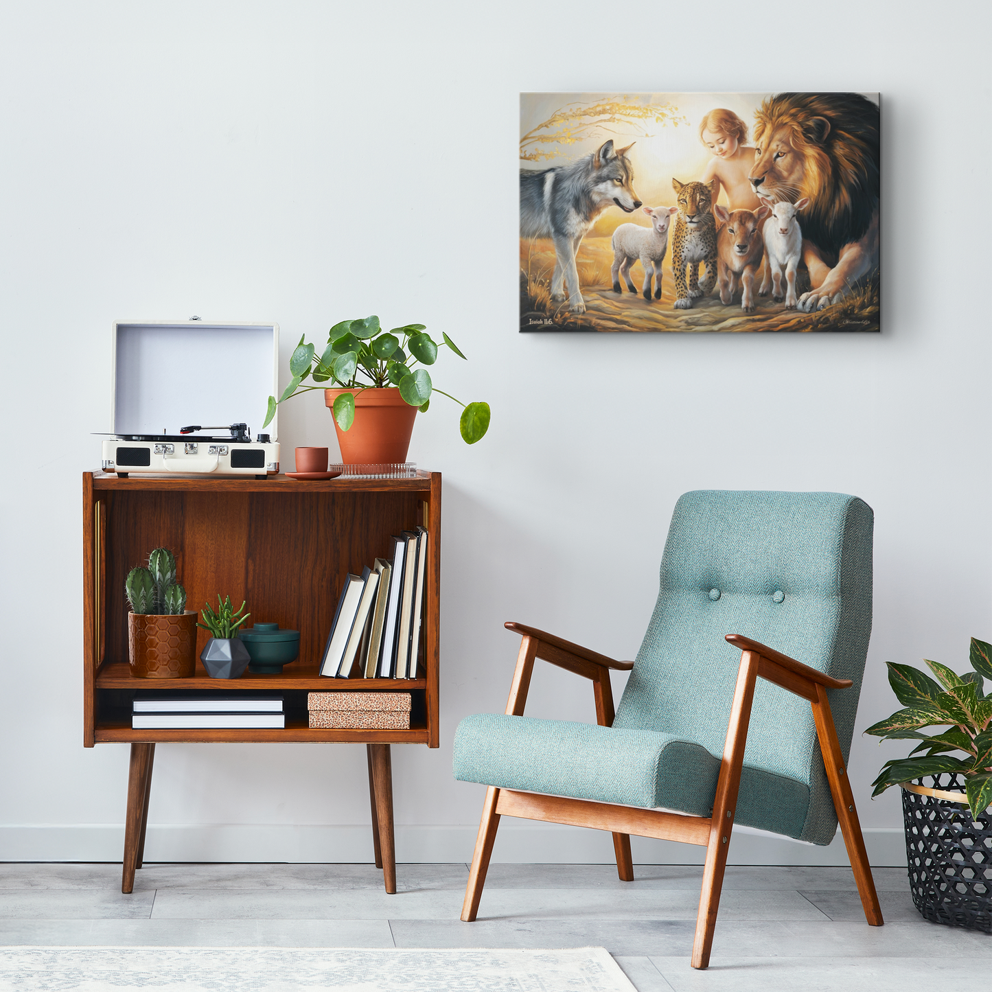 painting on the wall