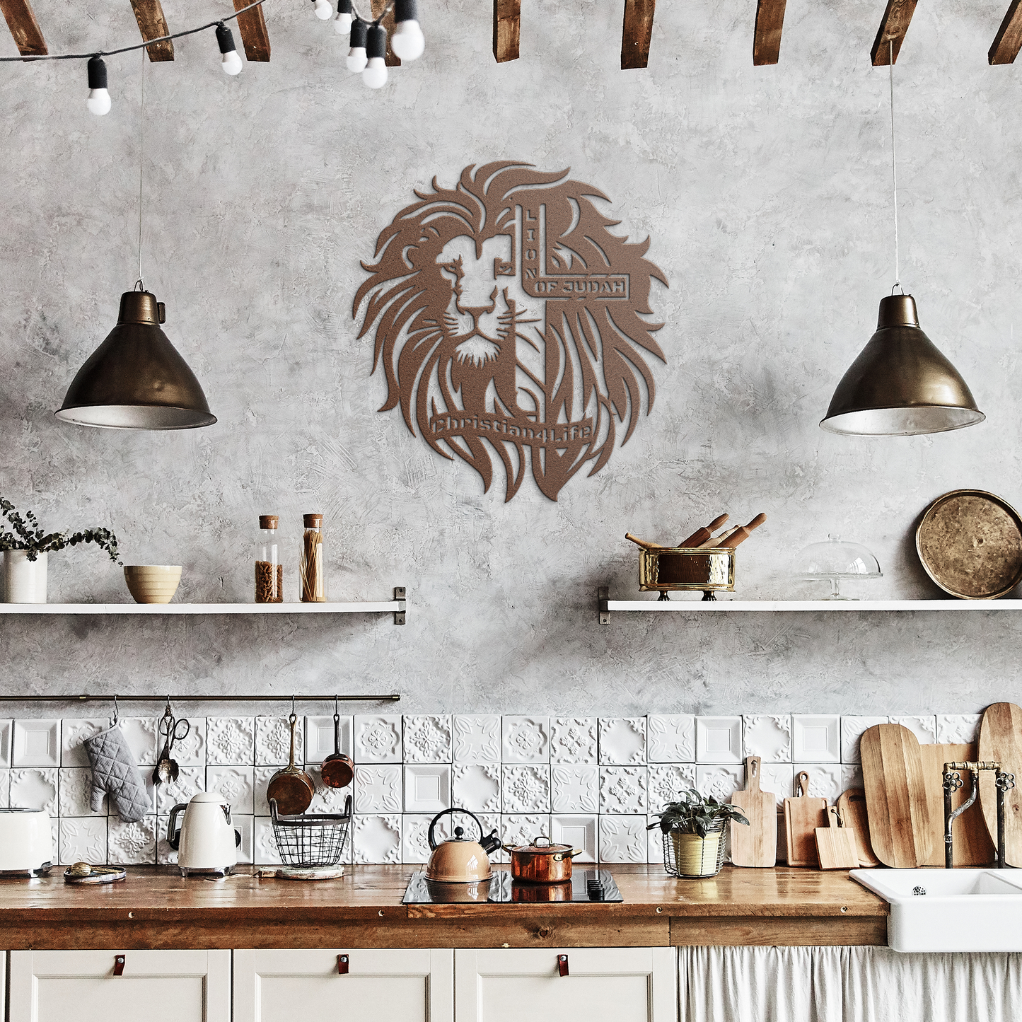 Lion_of_Judah_-_Lion_and_Cross_Christia_Copper_Rustic_Kitchen_Mockup.png