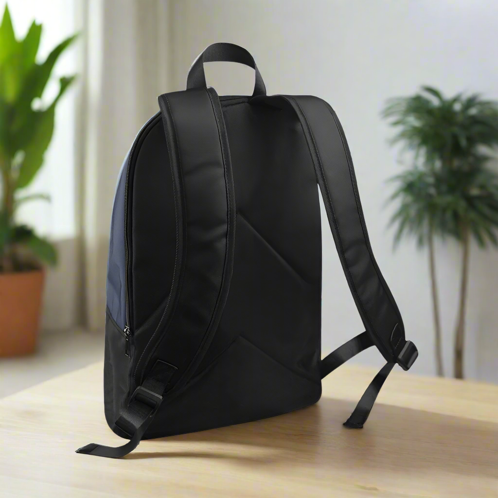 "Jesus Has My Back" Christian Backpack-Black Side Accent (Choose Green or Blue shades)
