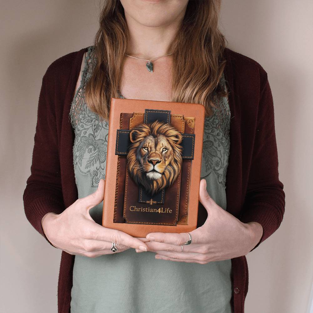 Lion and Cross Christian4Life 3D Graphic Christian Journal - Journals