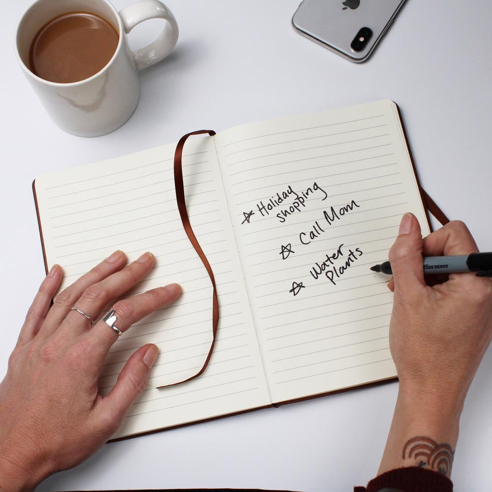 ’Faith Hope Love’ Vegan Leather Christian Journal - Journals