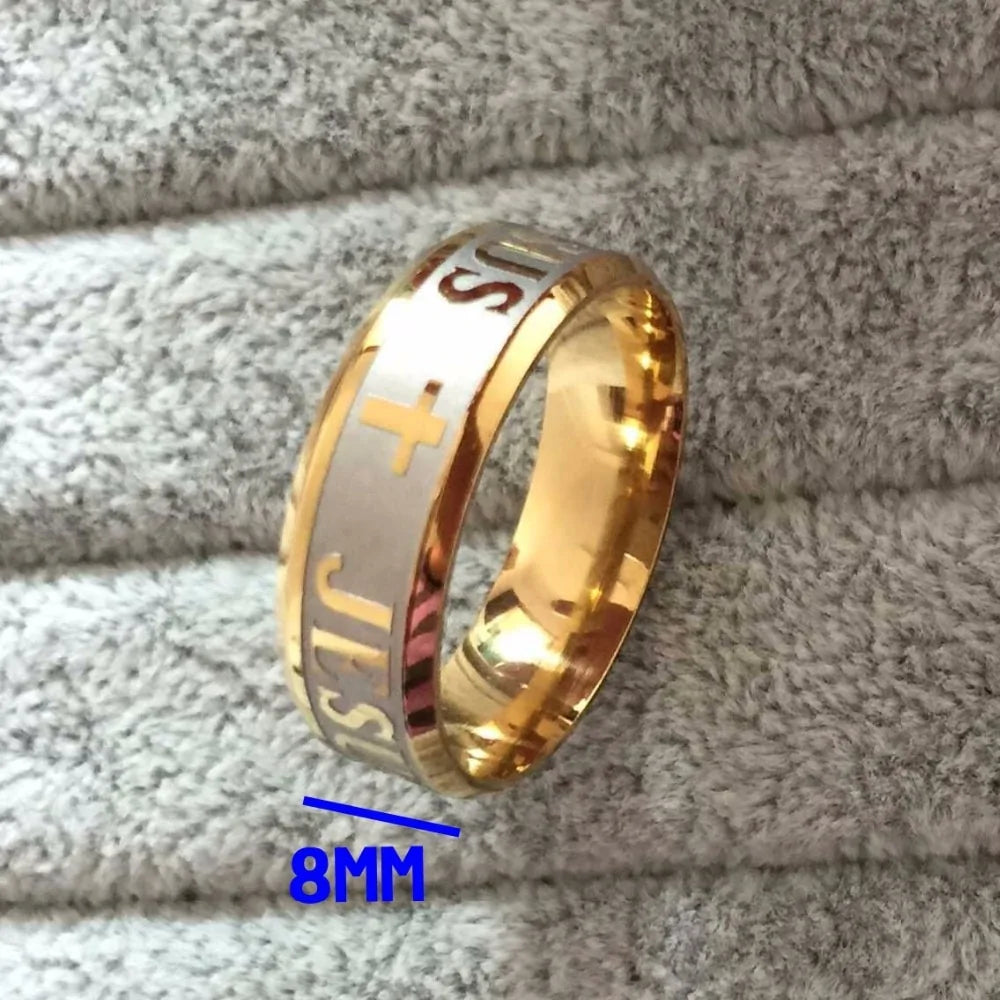 Jesus Cross Ring - Jewelry