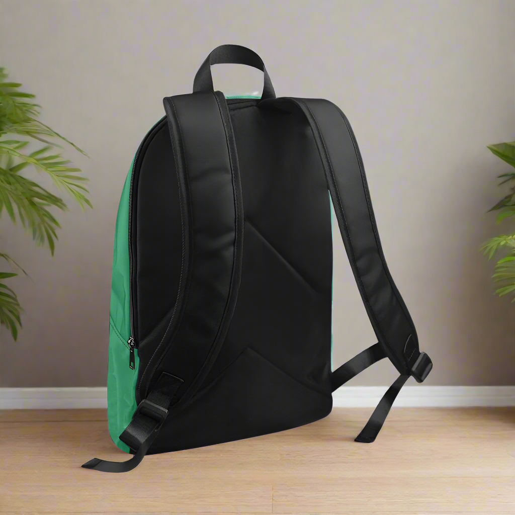 "Jesus Has My Back" Christian Backpack (Choose Green Shade)