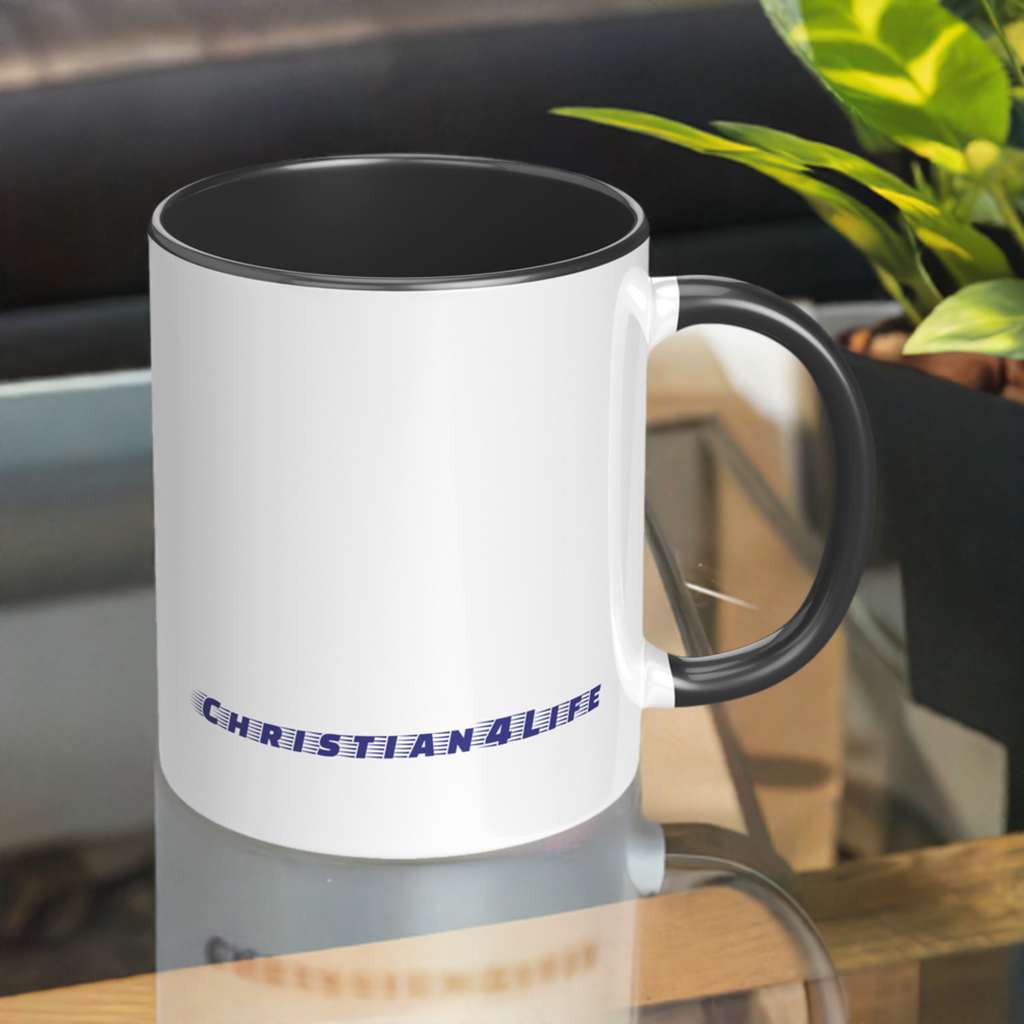 Christian Mug ’Man of God Hero to me’ A Gift for the God-Fearing Hero in Your Life - Mug