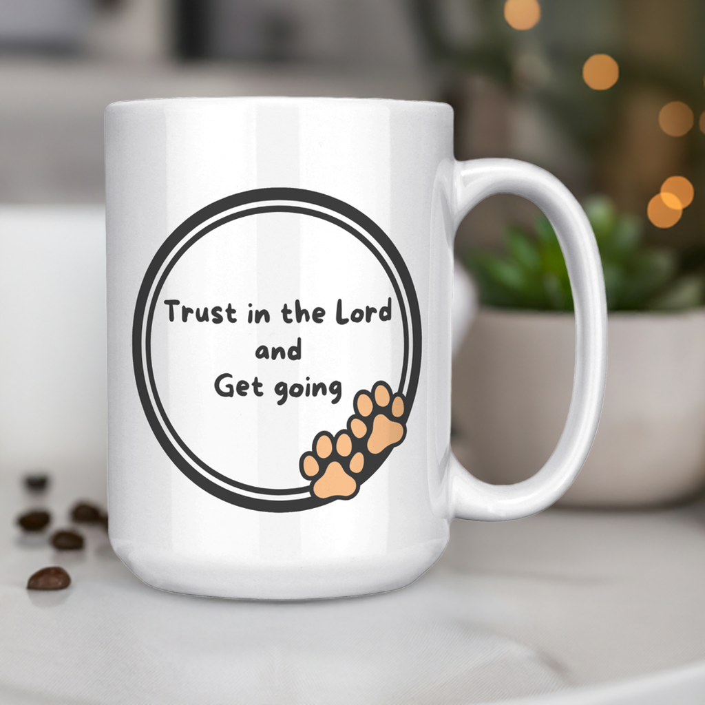 ’God never sleeps but I always want to’ 15oz Mug - inside color schemes - Mug