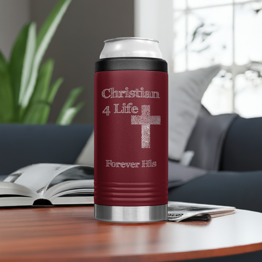 Christian4Life 12oz Cozie Insulated Tumbler Stainless Steel - Tumblers
