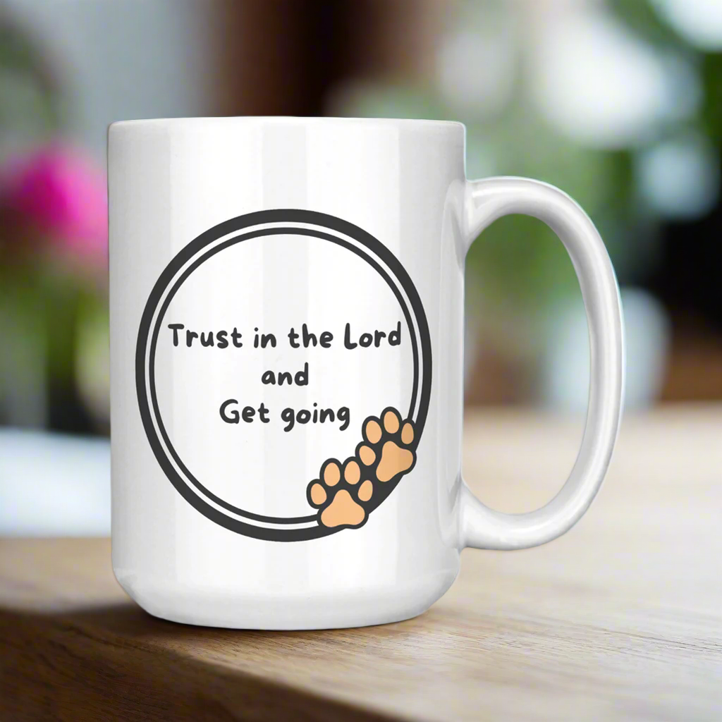 ’God never sleeps but I always want to’ 15oz Mug - inside color schemes - Mug