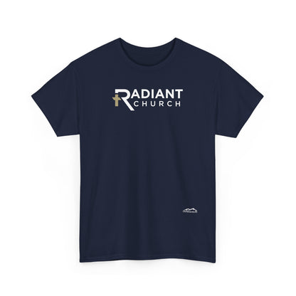 Radiant Church Unisex Cotton Tee | Comfortable Casual Wear, Faith-Based Apparel, Church Events, Gift for Believers, Everyday Style