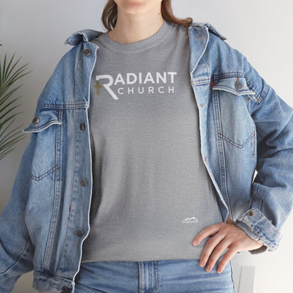Radiant Church Unisex Cotton Tee | Comfortable Casual Wear, Faith-Based Apparel, Church Events, Gift for Believers, Everyday Style