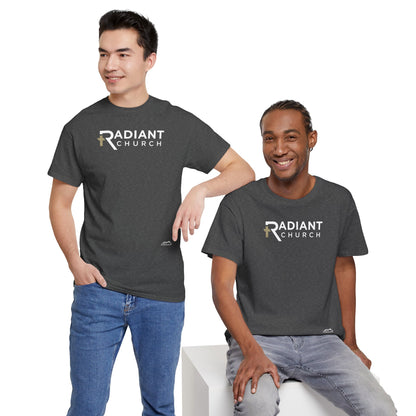Radiant Church Unisex Cotton Tee | Comfortable Casual Wear, Faith-Based Apparel, Church Events, Gift for Believers, Everyday Style