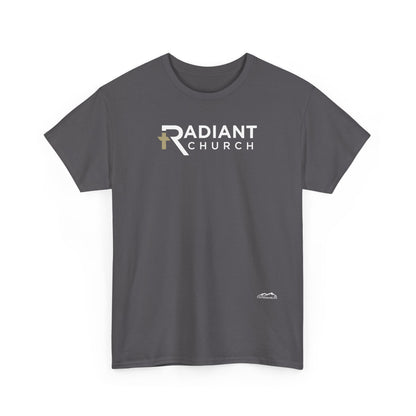 Radiant Church Unisex Cotton Tee | Comfortable Casual Wear, Faith-Based Apparel, Church Events, Gift for Believers, Everyday Style