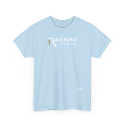 Radiant Church Unisex Cotton Tee | Comfortable Casual Wear, Faith-Based Apparel, Church Events, Gift for Believers, Everyday Style
