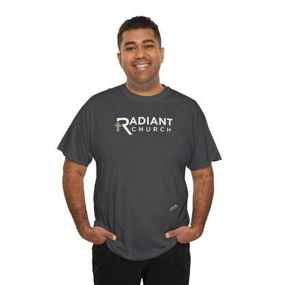 Radiant Church Unisex Cotton Tee | Comfortable Casual Wear, Faith-Based Apparel, Church Events, Gift for Believers, Everyday Style