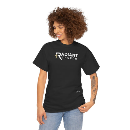 Radiant Church Unisex Cotton Tee | Comfortable Casual Wear, Faith-Based Apparel, Church Events, Gift for Believers, Everyday Style