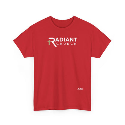 Radiant Church Unisex Cotton Tee | Comfortable Casual Wear, Faith-Based Apparel, Church Events, Gift for Believers, Everyday Style