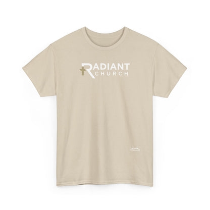 Radiant Church Unisex Cotton Tee | Comfortable Casual Wear, Faith-Based Apparel, Church Events, Gift for Believers, Everyday Style
