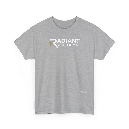 Radiant Church Unisex Cotton Tee | Comfortable Casual Wear, Faith-Based Apparel, Church Events, Gift for Believers, Everyday Style