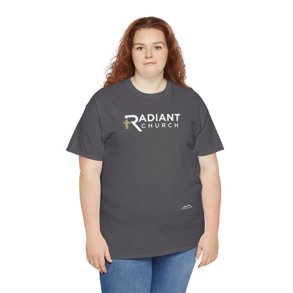 Radiant Church Unisex Cotton Tee | Comfortable Casual Wear, Faith-Based Apparel, Church Events, Gift for Believers, Everyday Style