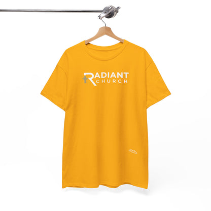 Radiant Church Unisex Cotton Tee | Comfortable Casual Wear, Faith-Based Apparel, Church Events, Gift for Believers, Everyday Style