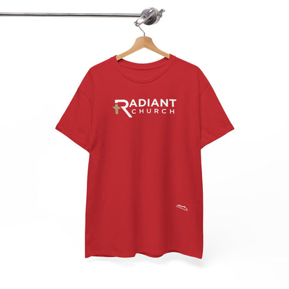 Radiant Church Unisex Cotton Tee | Comfortable Casual Wear, Faith-Based Apparel, Church Events, Gift for Believers, Everyday Style