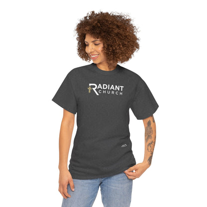 Radiant Church Unisex Cotton Tee | Comfortable Casual Wear, Faith-Based Apparel, Church Events, Gift for Believers, Everyday Style