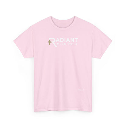 Radiant Church Unisex Cotton Tee | Comfortable Casual Wear, Faith-Based Apparel, Church Events, Gift for Believers, Everyday Style