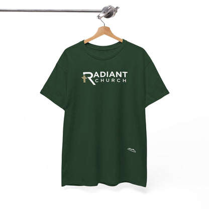 Radiant Church Unisex Cotton Tee | Comfortable Casual Wear, Faith-Based Apparel, Church Events, Gift for Believers, Everyday Style