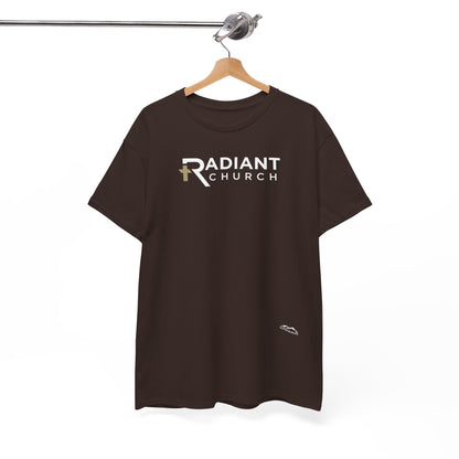 Radiant Church Unisex Cotton Tee | Comfortable Casual Wear, Faith-Based Apparel, Church Events, Gift for Believers, Everyday Style