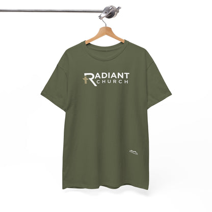 Radiant Church Unisex Cotton Tee | Comfortable Casual Wear, Faith-Based Apparel, Church Events, Gift for Believers, Everyday Style
