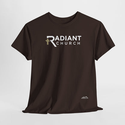 Radiant Church Unisex Cotton Tee | Comfortable Casual Wear, Faith-Based Apparel, Church Events, Gift for Believers, Everyday Style