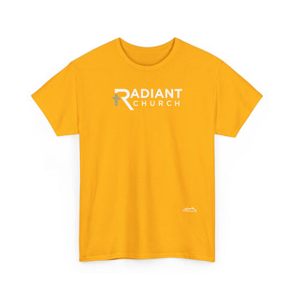 Radiant Church Unisex Cotton Tee | Comfortable Casual Wear, Faith-Based Apparel, Church Events, Gift for Believers, Everyday Style