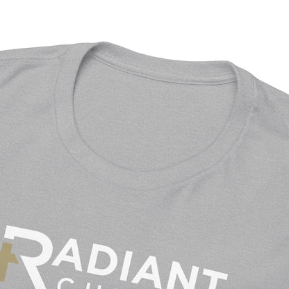 Radiant Church Unisex Cotton Tee | Comfortable Casual Wear, Faith-Based Apparel, Church Events, Gift for Believers, Everyday Style
