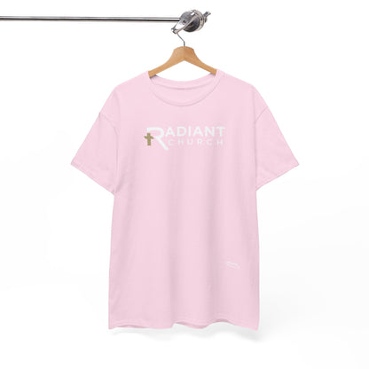 Radiant Church Unisex Cotton Tee | Comfortable Casual Wear, Faith-Based Apparel, Church Events, Gift for Believers, Everyday Style