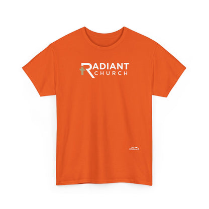Radiant Church Unisex Cotton Tee | Comfortable Casual Wear, Faith-Based Apparel, Church Events, Gift for Believers, Everyday Style