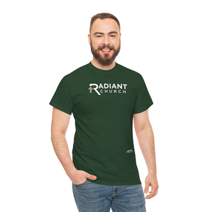 Radiant Church Unisex Cotton Tee | Comfortable Casual Wear, Faith-Based Apparel, Church Events, Gift for Believers, Everyday Style