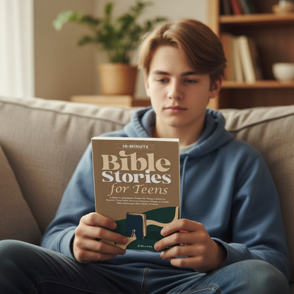 10-Minute Bible Stories for Teens: A Modern, Interactive Guide For Today's Youth To Explore Their Faith, Discover Timeless Values, & Tackle New Challe - Paperback