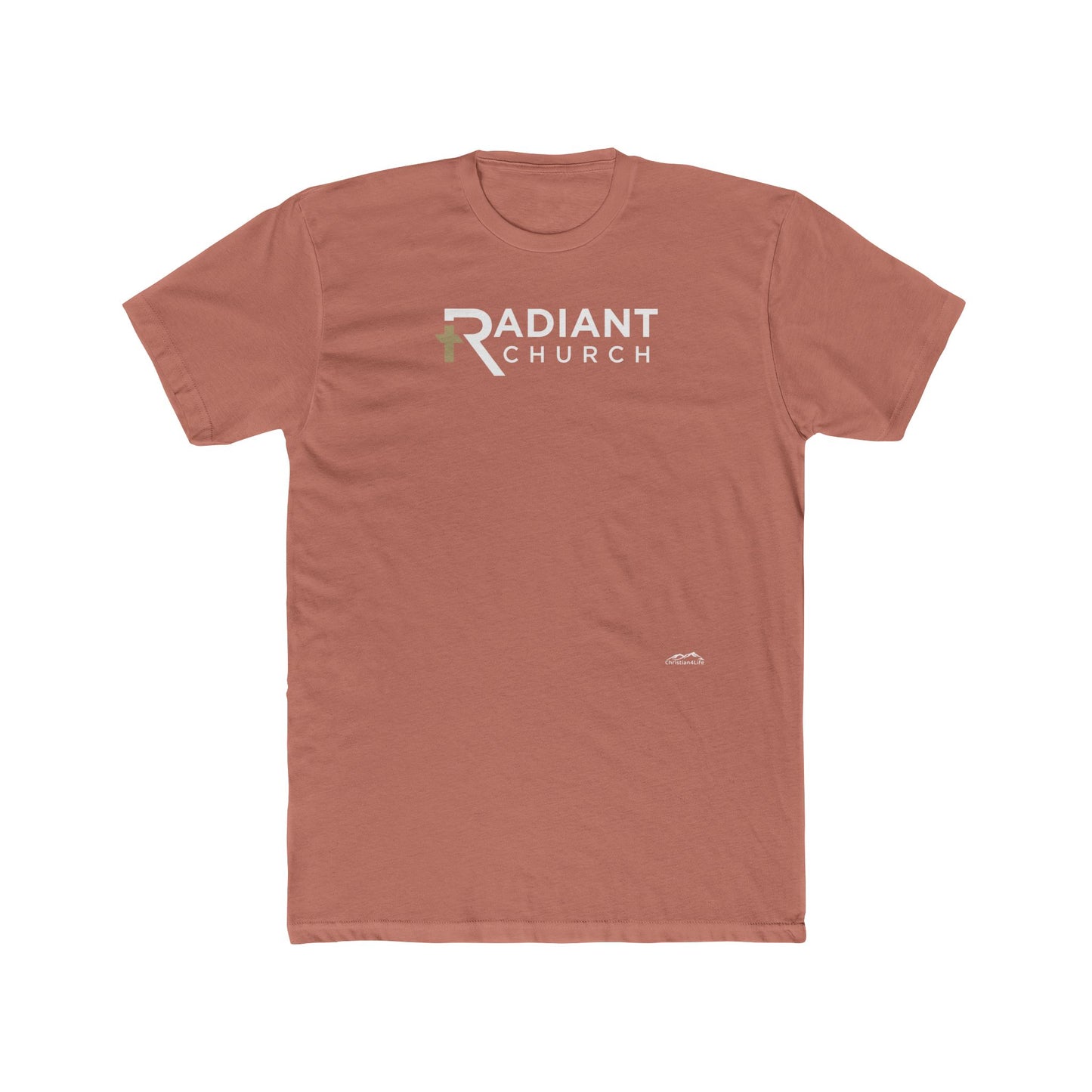 Radiant Church Unisex Cotton Crew Tee - Comfortable Casual Wear for Church Events, Group Gatherings, Faith Inspiration