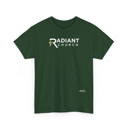 Radiant Church Unisex Cotton Tee | Comfortable Casual Wear, Faith-Based Apparel, Church Events, Gift for Believers, Everyday Style