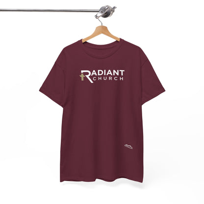 Radiant Church Unisex Cotton Tee | Comfortable Casual Wear, Faith-Based Apparel, Church Events, Gift for Believers, Everyday Style