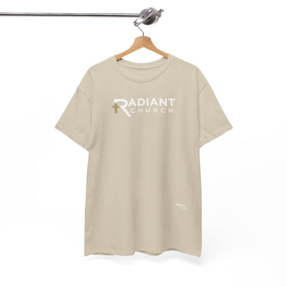 Radiant Church Unisex Cotton Tee | Comfortable Casual Wear, Faith-Based Apparel, Church Events, Gift for Believers, Everyday Style