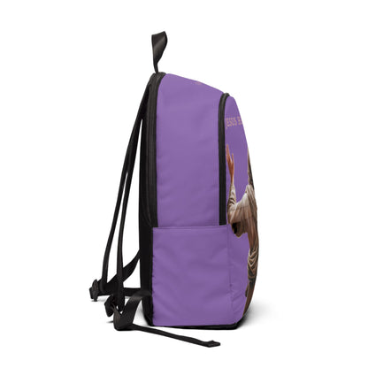 "Jesus Has My Back" Christian Backpack (light purple) Bags Christian4Life