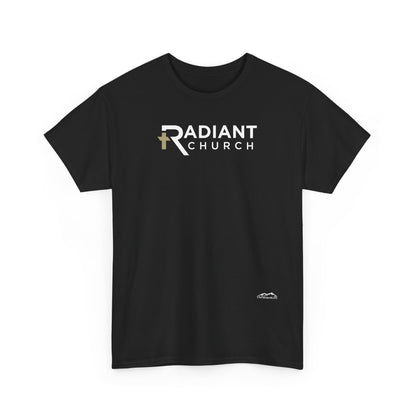 Radiant Church Unisex Cotton Tee | Comfortable Casual Wear, Faith-Based Apparel, Church Events, Gift for Believers, Everyday Style
