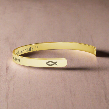 His Grace is Enough for me, Christian bracelet